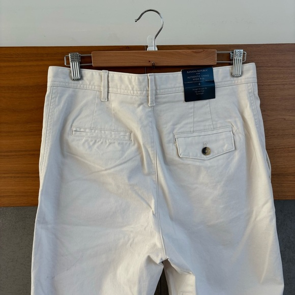 NWT Banana Republic high rise authentic chino, Size 6 - Picture 7 of 13